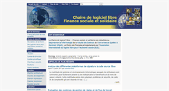 Desktop Screenshot of chaire-logiciel-libre.uqam.ca