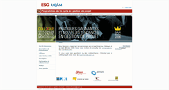 Desktop Screenshot of 30ansmgp.uqam.ca