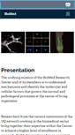 Mobile Screenshot of biomed.uqam.ca