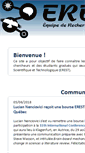 Mobile Screenshot of erest.uqam.ca