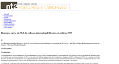 Desktop Screenshot of colloque2009.nt2.uqam.ca