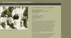 Desktop Screenshot of colloquemodernite.uqam.ca