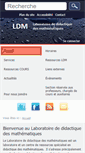 Mobile Screenshot of ldm.math.uqam.ca