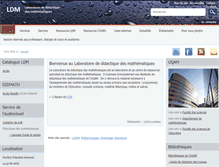 Tablet Screenshot of ldm.math.uqam.ca