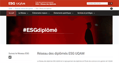Desktop Screenshot of diplomes.esg.uqam.ca