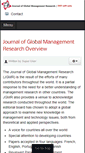 Mobile Screenshot of gmrjournal.uqam.ca