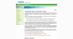 Desktop Screenshot of cgl.bioinfo.uqam.ca