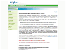 Tablet Screenshot of cgl.bioinfo.uqam.ca
