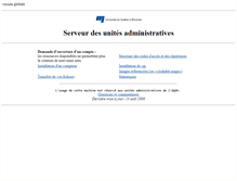 Tablet Screenshot of demo.cmo.uqam.ca