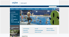 Desktop Screenshot of 8defis.uqam.ca