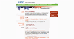 Desktop Screenshot of geirso.uqam.ca
