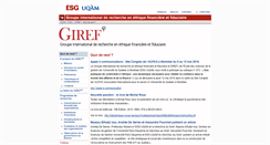 Desktop Screenshot of giref.uqam.ca