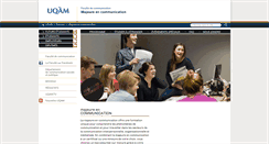 Desktop Screenshot of majcom.uqam.ca