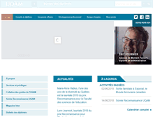 Tablet Screenshot of diplomes.uqam.ca