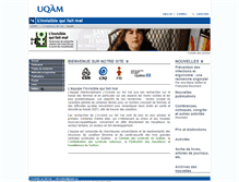 Tablet Screenshot of invisiblequifaitmal.uqam.ca
