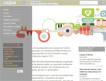 Tablet Screenshot of epm.uqam.ca