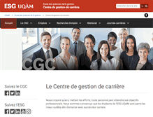 Tablet Screenshot of cgc.esg.uqam.ca