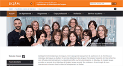 Desktop Screenshot of ddl.uqam.ca
