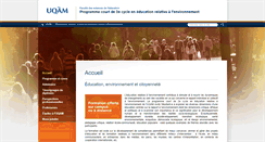 Desktop Screenshot of ere.uqam.ca