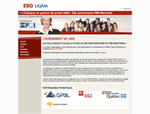 Tablet Screenshot of mgp-pmi30ans.uqam.ca