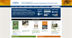 Desktop Screenshot of cirdis.uqam.ca