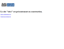 Tablet Screenshot of formulaires-recrutement.uqam.ca