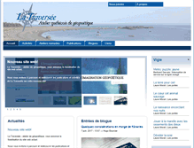 Tablet Screenshot of latraversee.uqam.ca