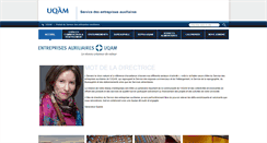 Desktop Screenshot of ea.uqam.ca