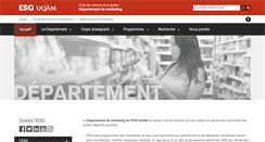 Desktop Screenshot of marketing.esg.uqam.ca