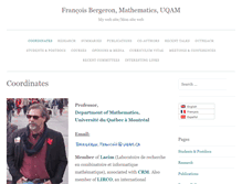 Tablet Screenshot of bergeron.math.uqam.ca