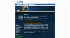 Desktop Screenshot of langues.entreprise.uqam.ca