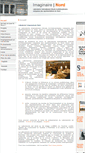 Mobile Screenshot of imaginairedunord.uqam.ca