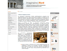 Tablet Screenshot of imaginairedunord.uqam.ca