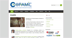 Desktop Screenshot of cofamic.uqam.ca